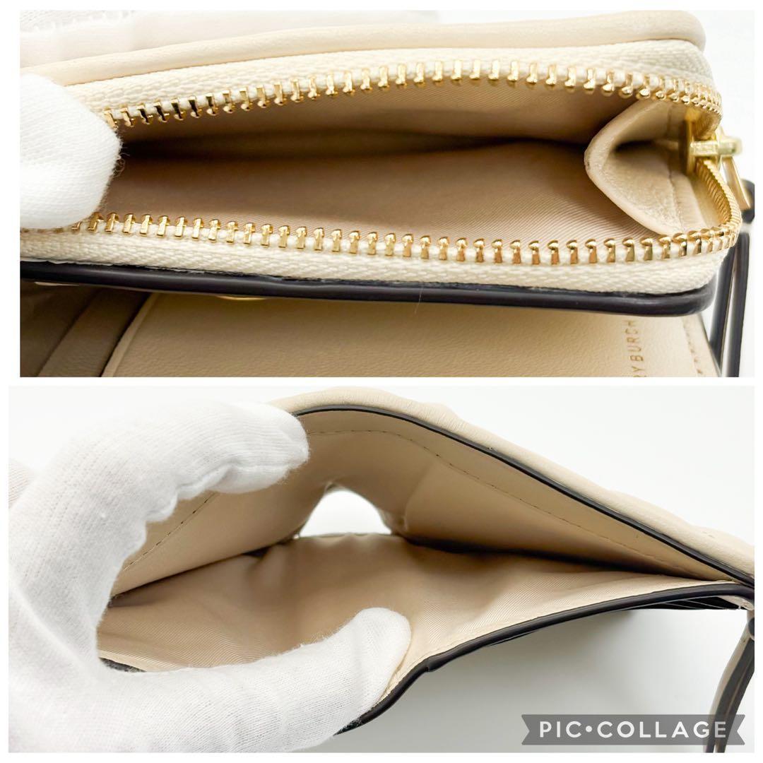 ♡未使用♡トリーバーチ 折り財布 キラ シェブロン バイフォールド ウォレット