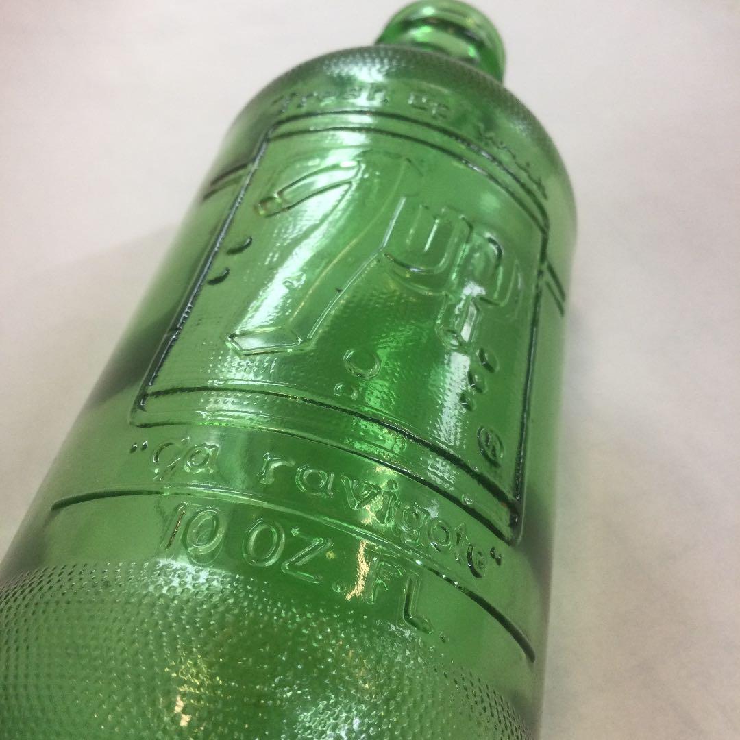 7up セブンアップ　ヴィンテージボトル　1960年代　美品
