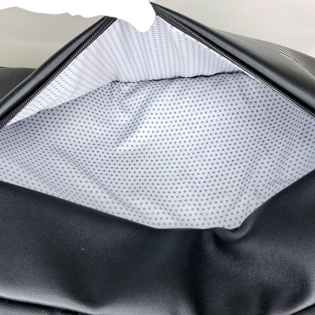 美品 モレスキン Moleskine 2WAY ビジネスバッグ リュック レザー