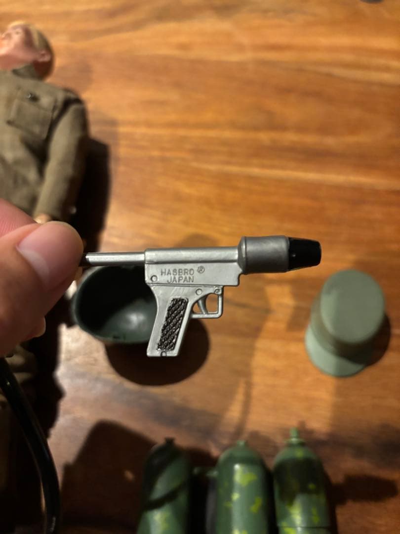 GI Joe アクションソルジャー　フィギュア　火炎放射器　レトロ