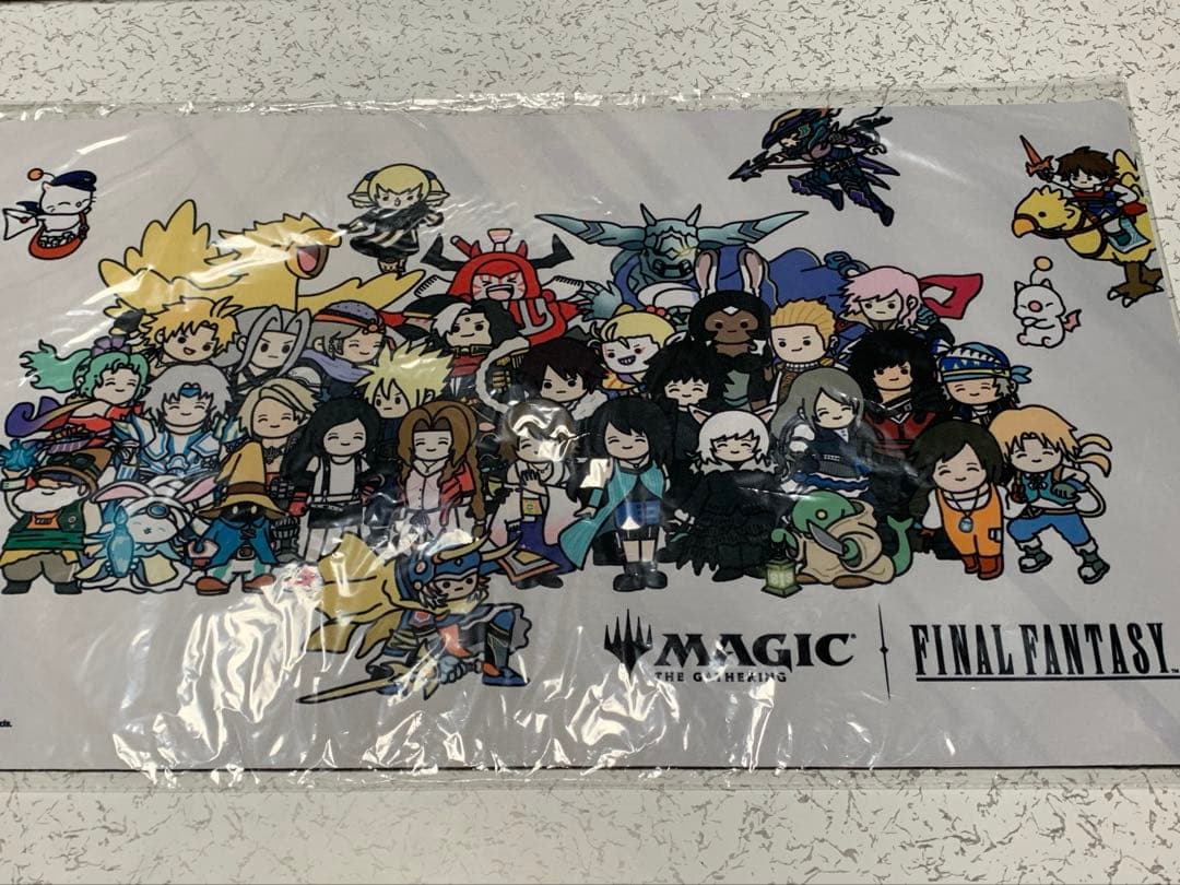 mtg ff コラボ ちびキャラプレイマット