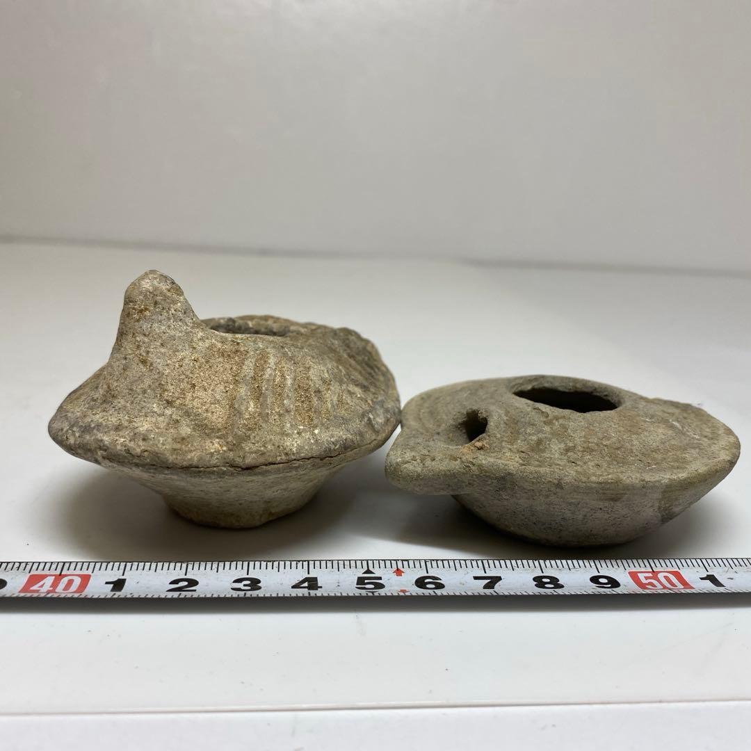 BC4000年　パルミラ　ルタゴ遺跡出土品4点　東さ7-1009①