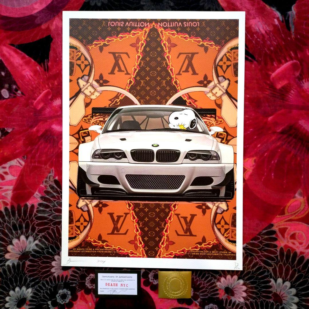 DEATH NYC 世界限定100枚　スヌーピー　BMW ルイヴィトン