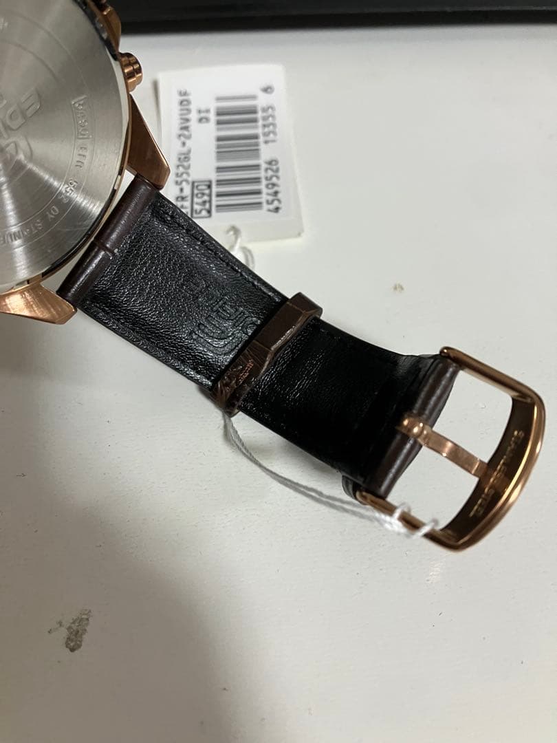 カシオ　CASIO エディフィス　クロノグラフ　　EFR-552GL-2AV