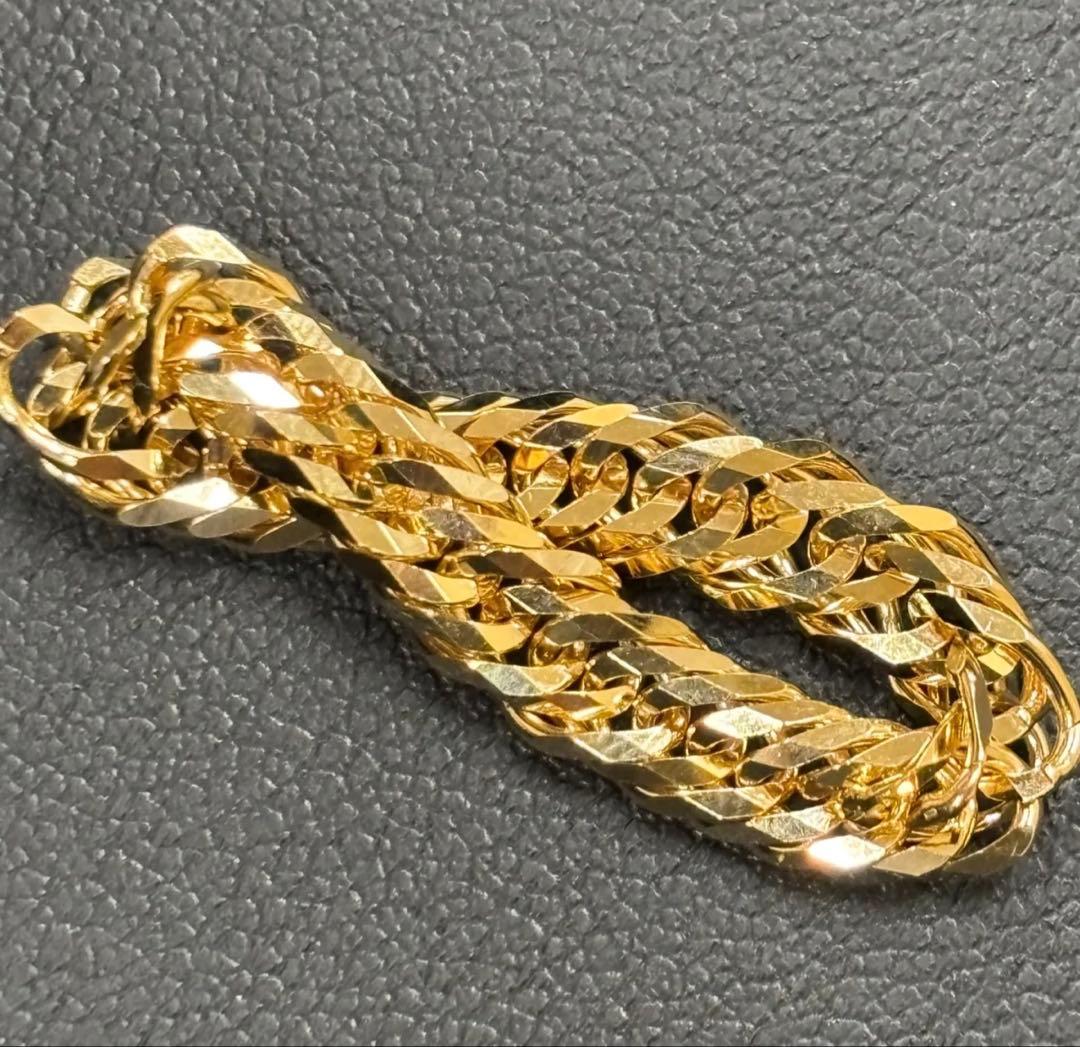 12面トリプルカット】K18喜平リング約13号約2.8g イエローゴールド18金