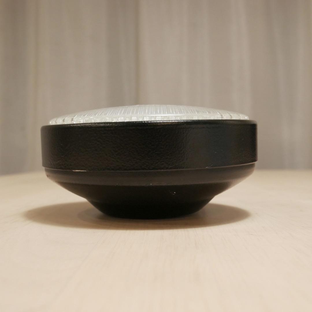 当時物 中古良品 CIBIE ハロゲンライト H3 12V 薄型 ブラック