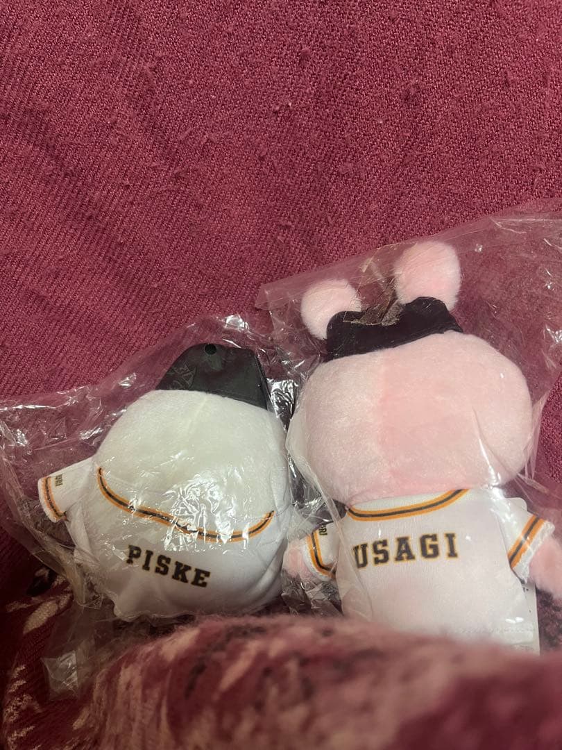 タグ付き　カナヘイ　かなへい　ジャイアンツ　巨人　ぬいぐるみ　マスコット