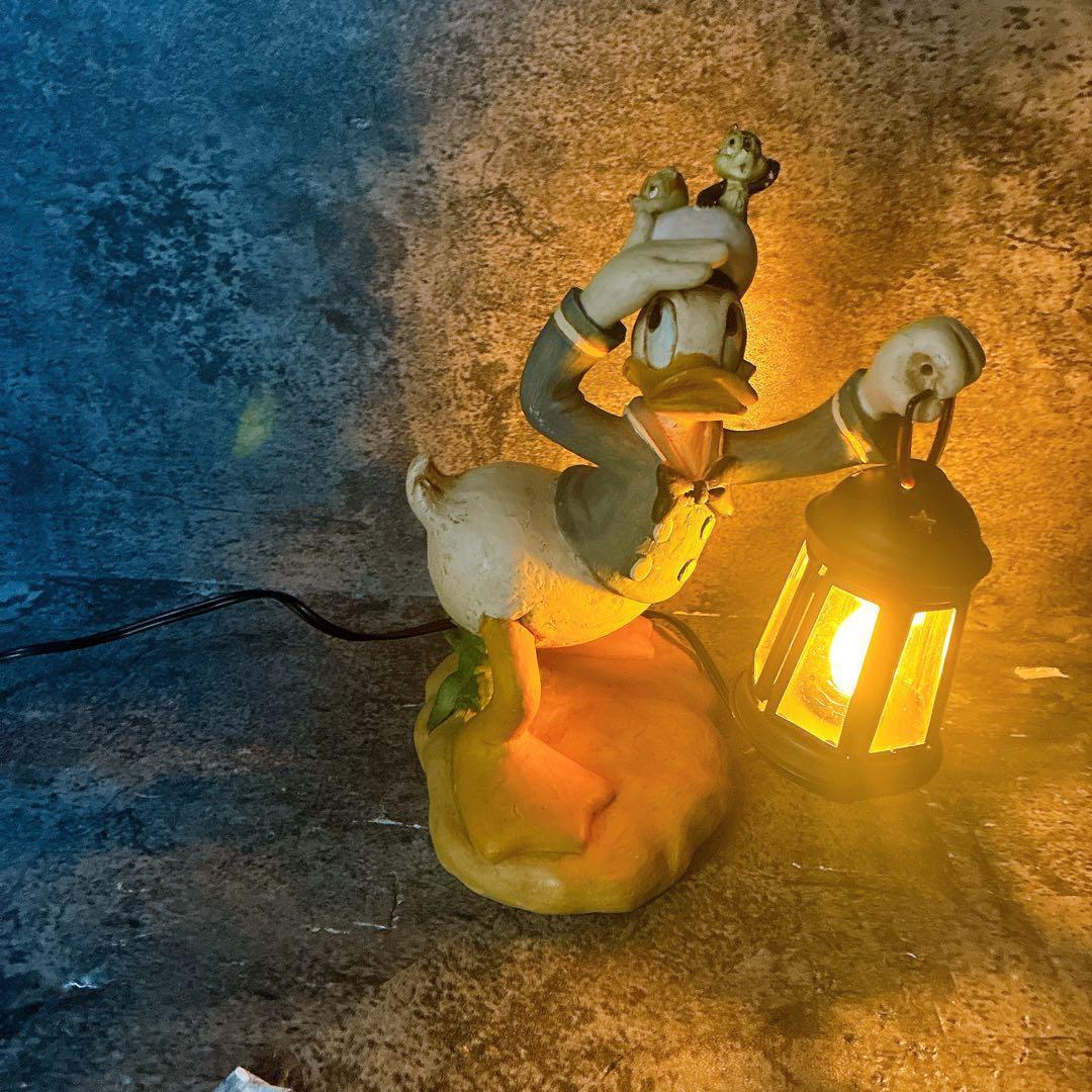 【希少廃盤】ディズニー　セトクラフト　ドナルドダック　ランタンライト　照明