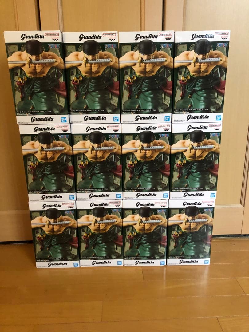 ワンピース Grandista ロロノア・ゾロ Ⅱ フィギュア　12個セット