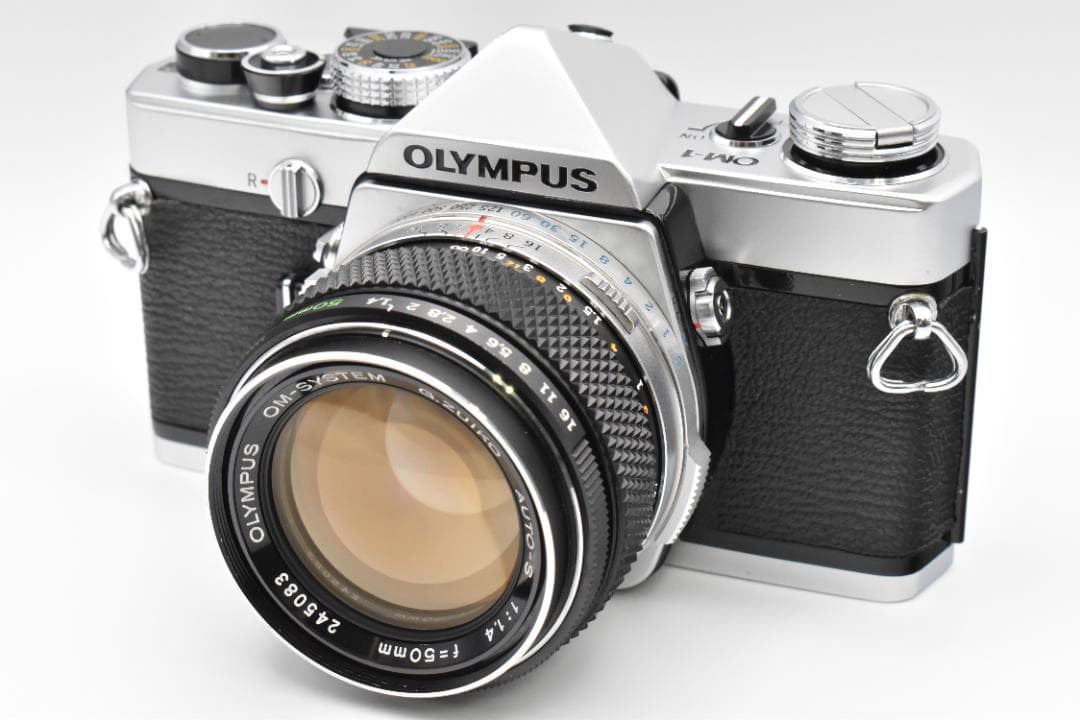 オリンパス OM-1 シルバー G.ZUIKO AUTO-S 50mm 1.4