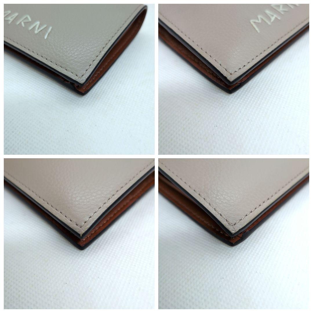 【未使用級 現行モデル】マルニ　メンディング　バイフォールドウォレット　レザー