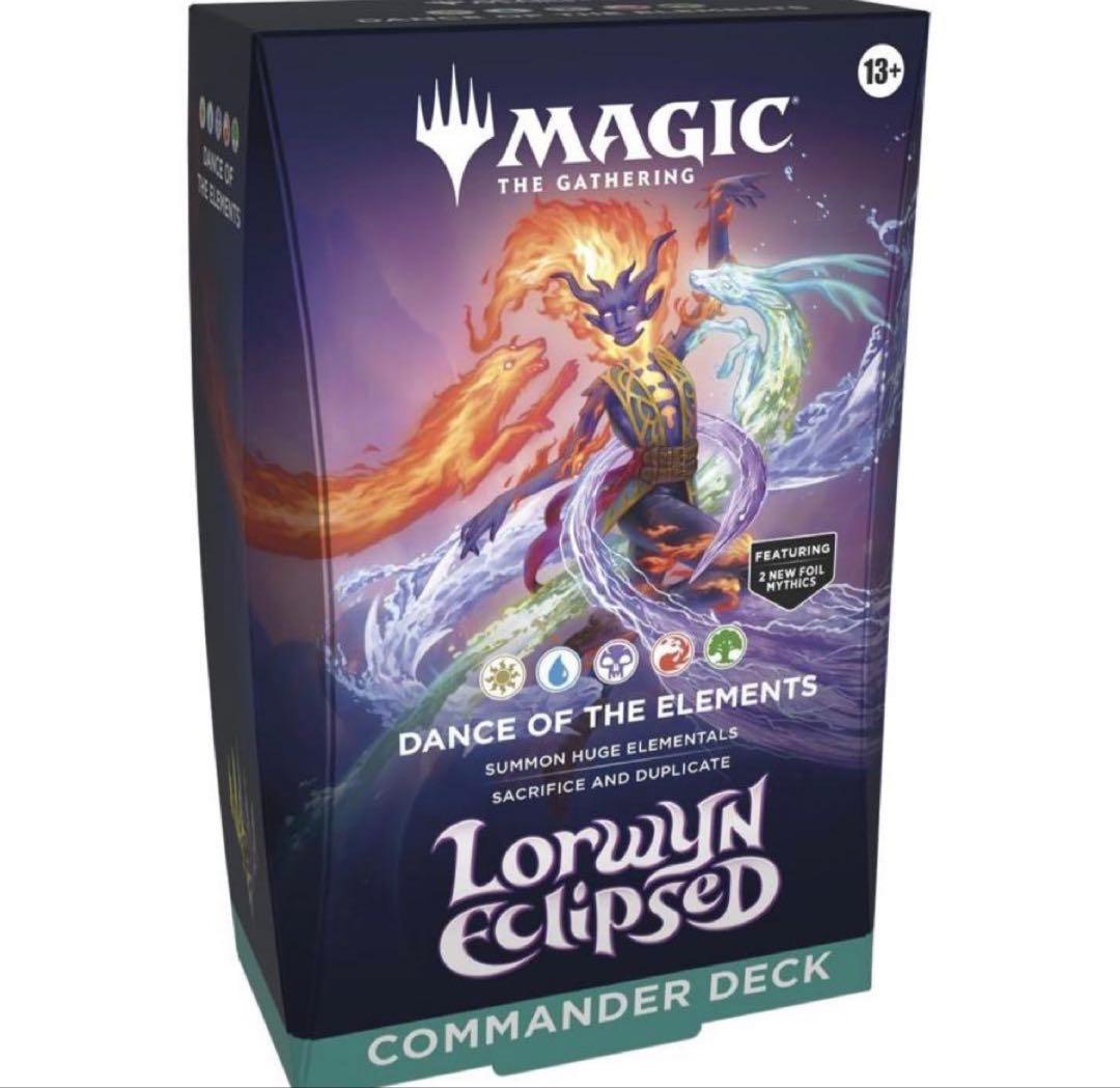 MTG 『ローウィンの昏明』統率者デッキ エレメンタルの舞踊　英語版　未開封