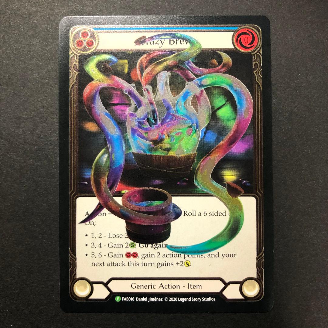 Crazy Brew COLDFOILプロモ　flesh and blood