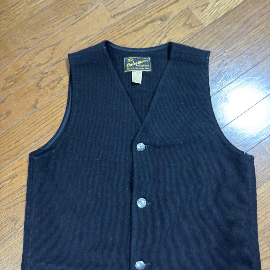 【極美品】CUSHMAN BLANKET VEST size XL定価2.7万