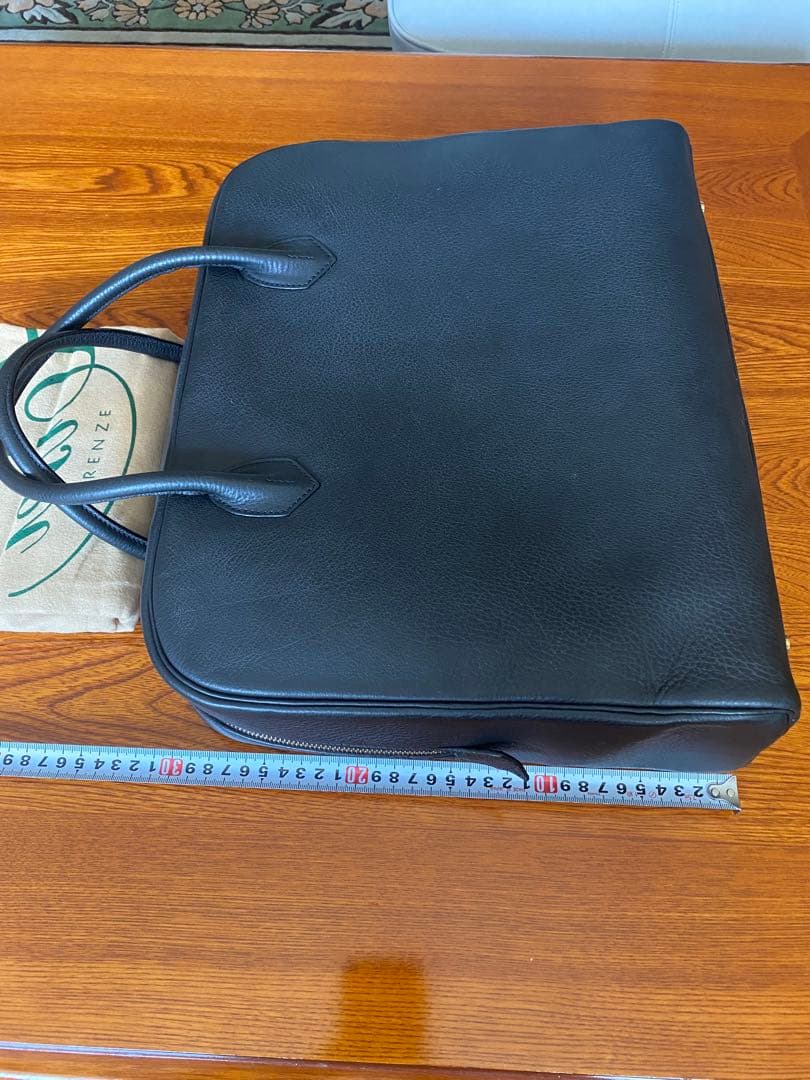 Cisei レザービジネスバッグ 黒