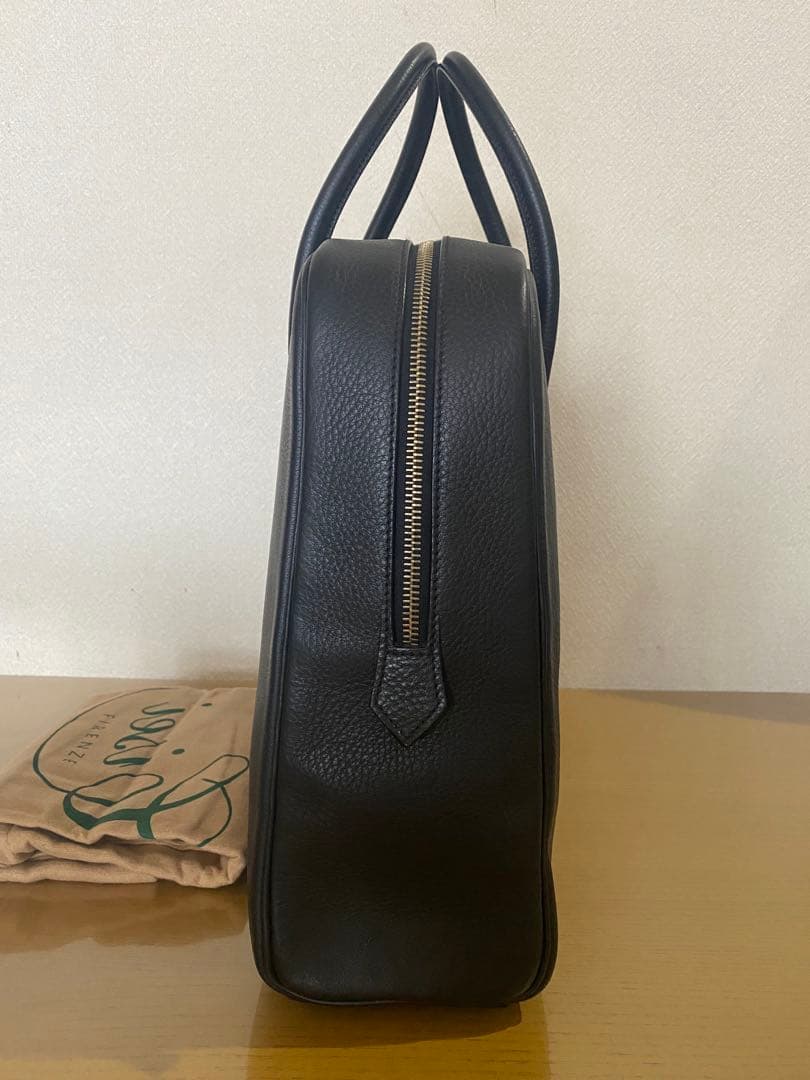 Cisei レザービジネスバッグ 黒