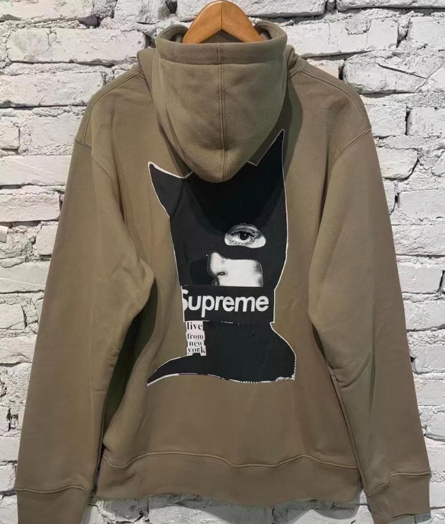 Supreme ベージュ フード付きパーカー
