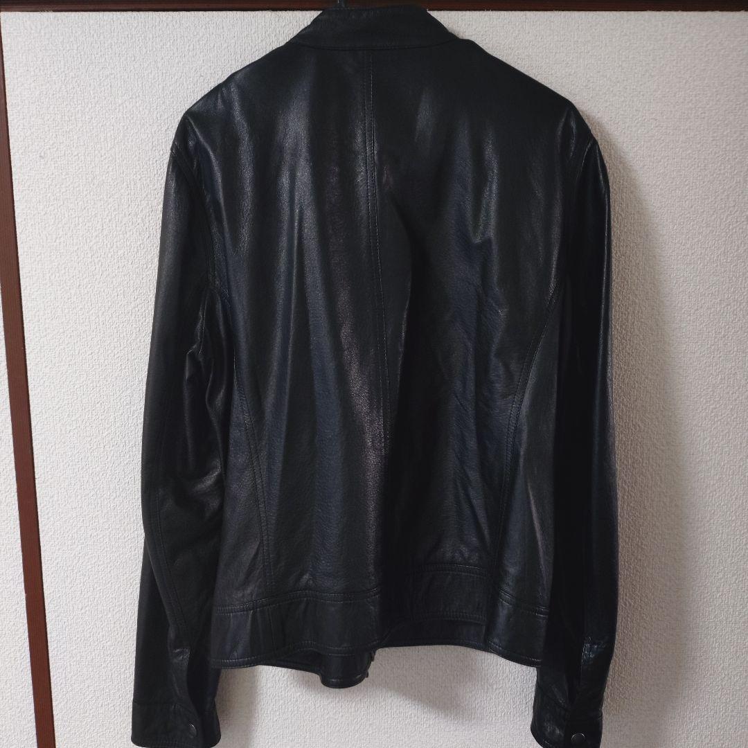ジャケット・アウター EMMETI BIKER JACKET IN LAMBSKIN NAPPA