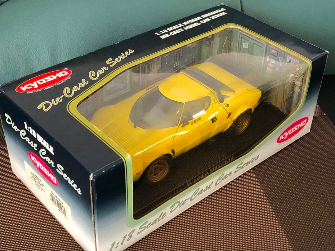 ★絶版！￼￼京商1/18 ランチア ストラトス￼ HF イエロー￼