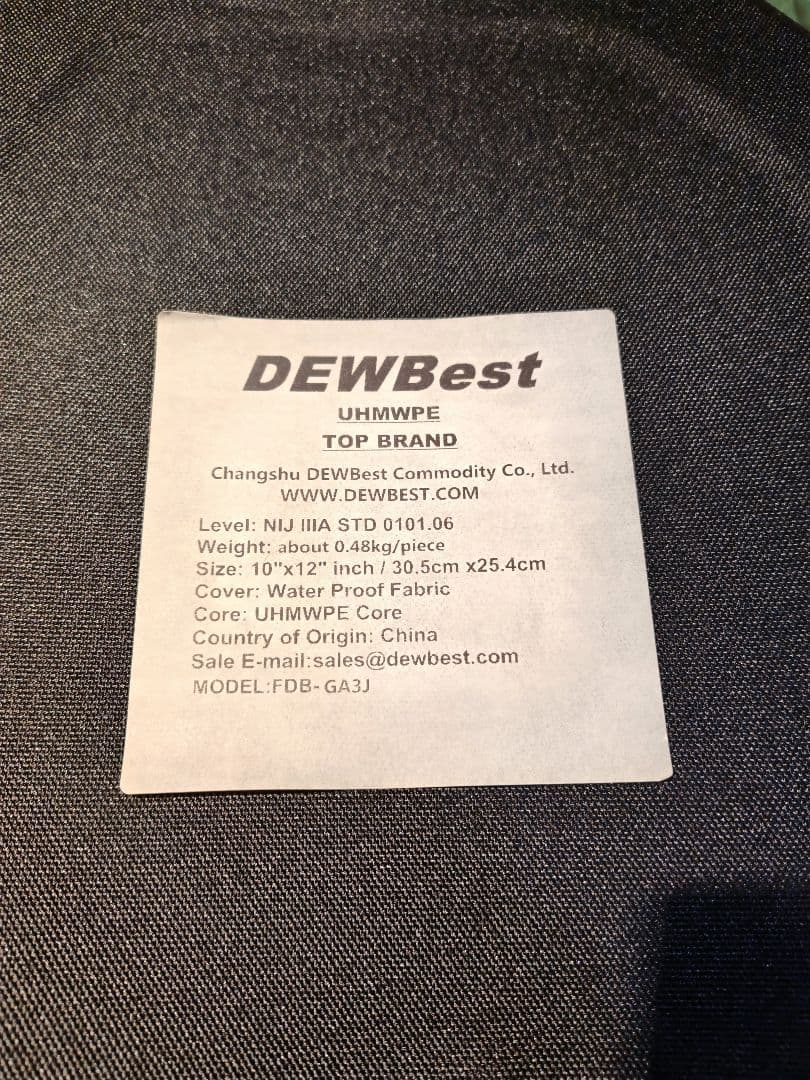 FLYYE Fast Attack プレートキャリア 実物防弾プレート入り