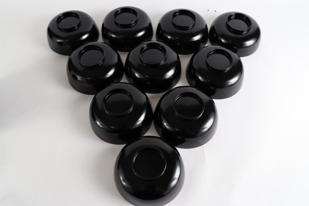 懐石道具 菓子椀 塗椀 吸物椀 漆器 木箱