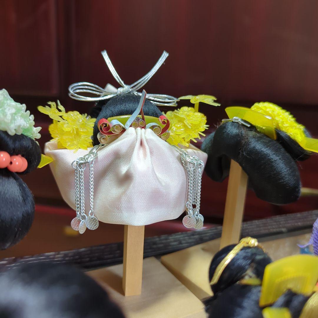 平成に集めたミニの日本髪15品