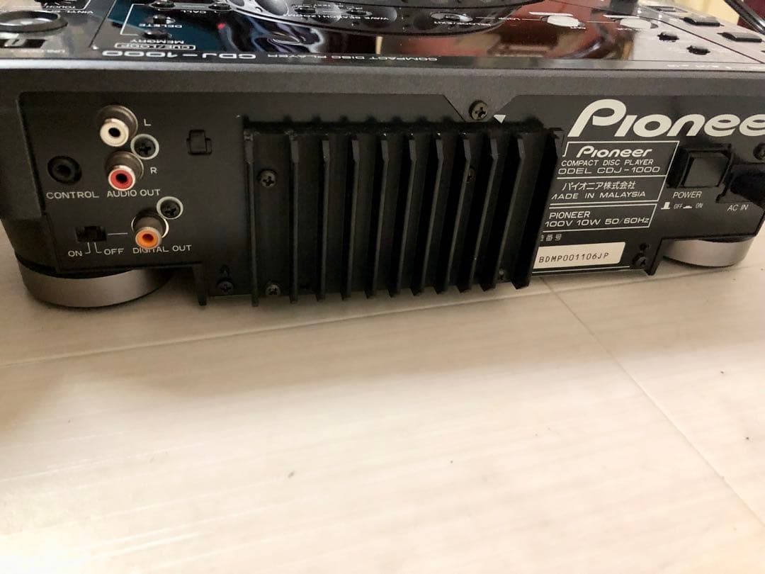 Pioneer CDプレーヤー CDJ-1000 DJ用