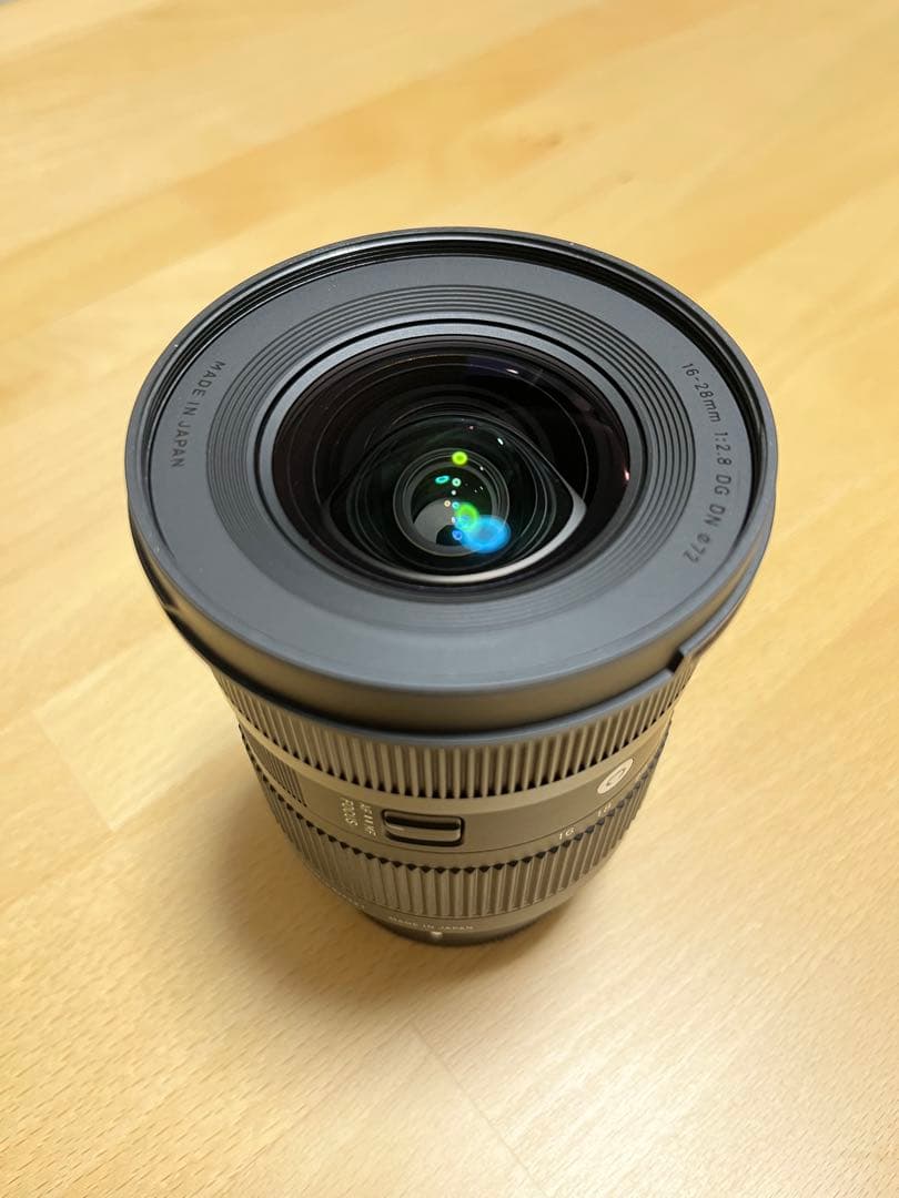 SIGMA 16-28mm F2.8 DG DN sony用Eマウント