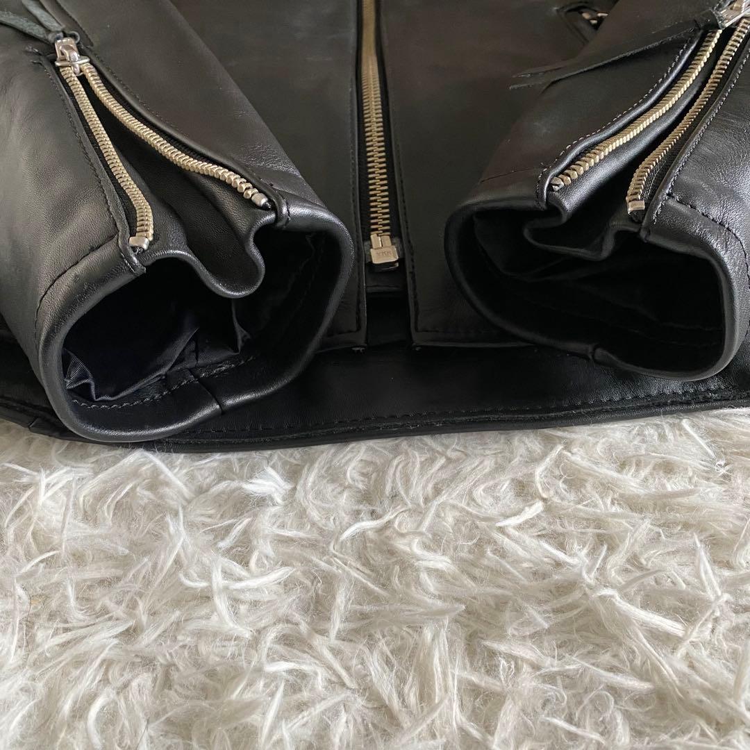 【極美品】カドヤ　シングルライダース　ライナー着脱2way M ブラック