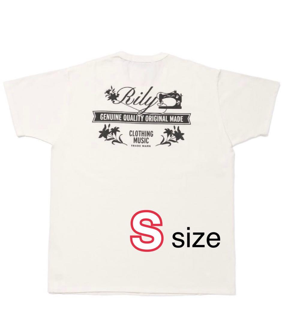 今市隆二RILY Tシャツ バックプリントホワイトSサイズ