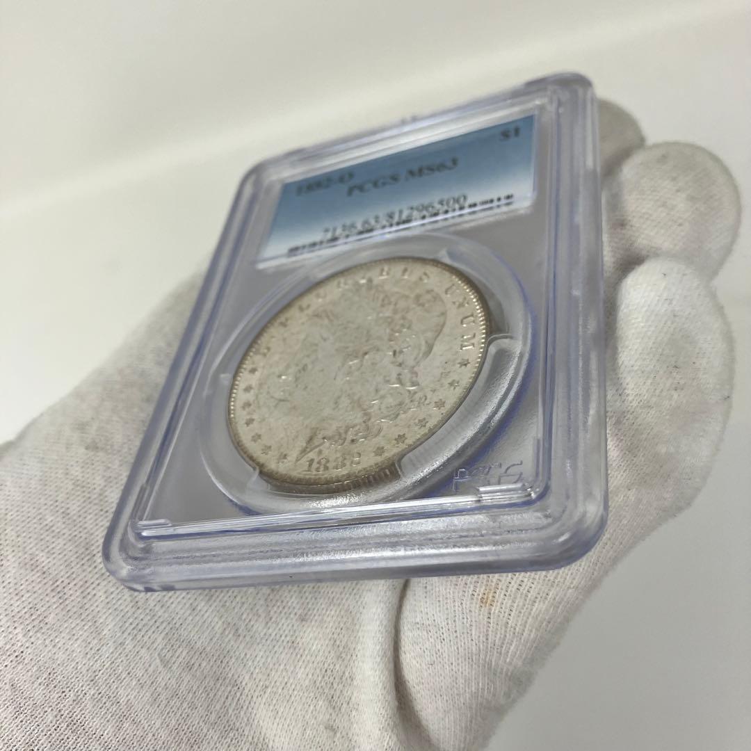 PCGS-MS63 USA モルガンダラー　1882O 銀貨　ニューオリンズ