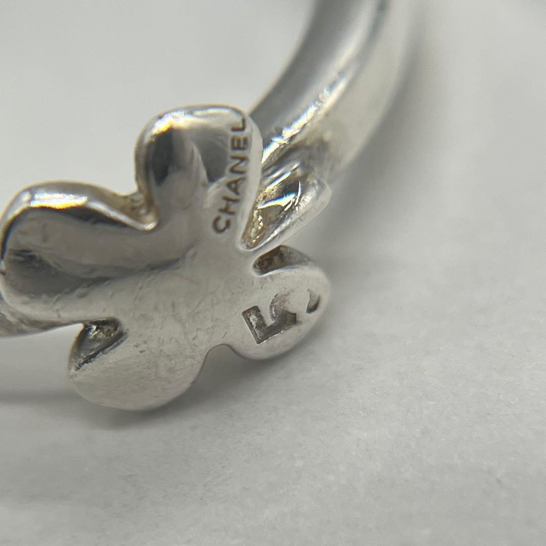 シャネル CHANEL クローバー リング 10号 SV925 ヴィンテージ