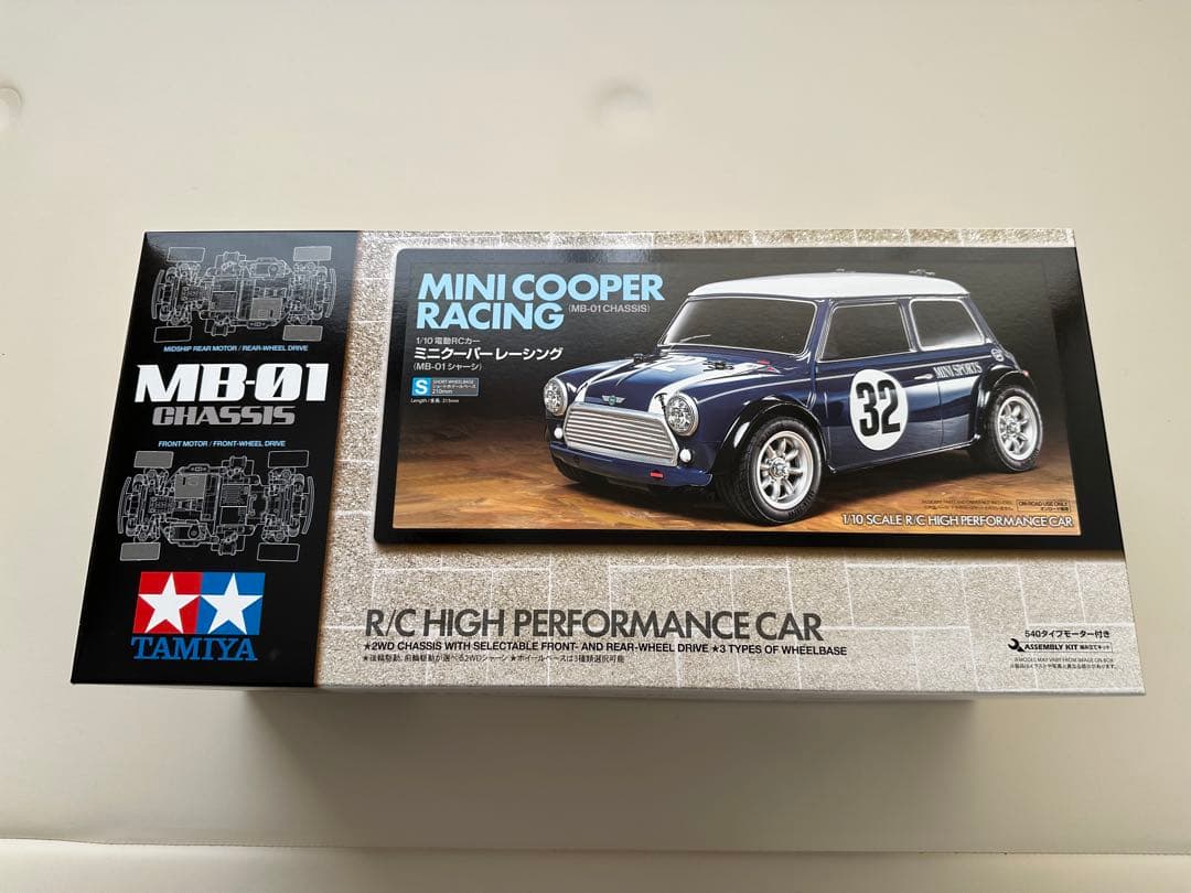 1/10 タミヤ ミニクーパー MINI COOPER RACING MB-01