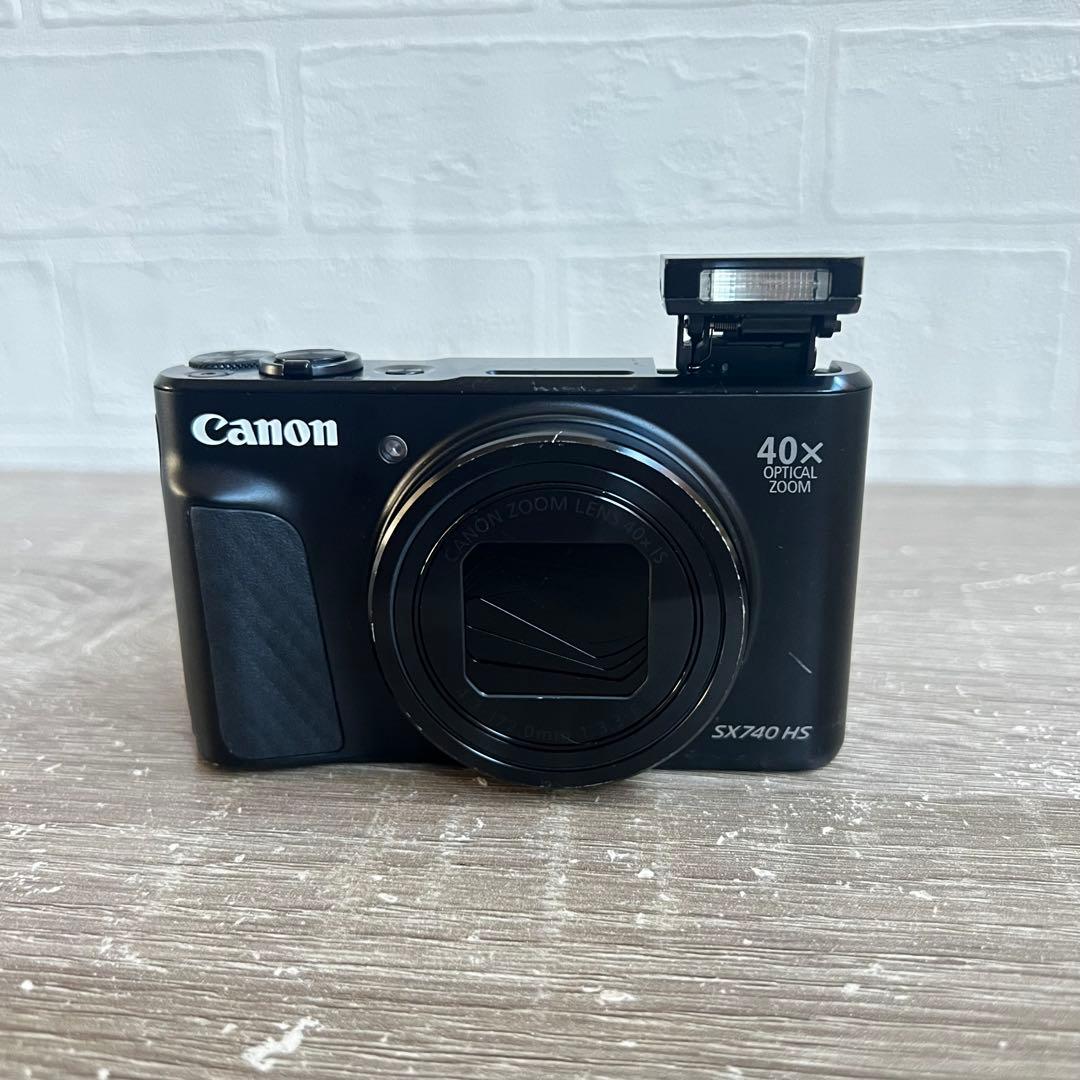 【訳あり】CANON PowerShot SX740HS ブラック