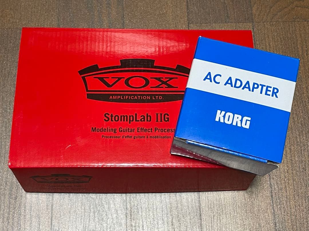 VOX StompLab IIG SL2G+純正ACアダプターKORGKA181