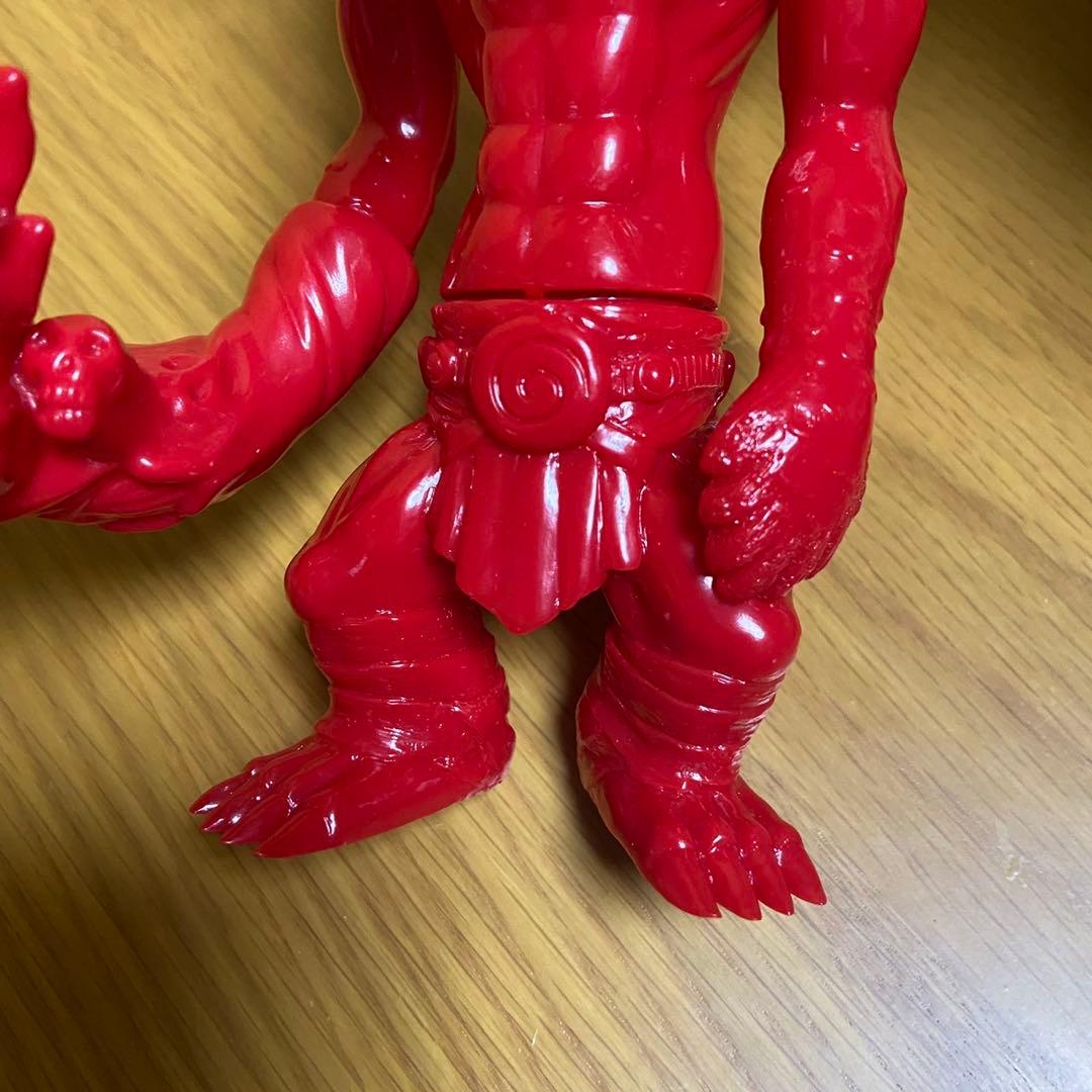 BLObPUS DIABLO 赤成型 塗装 ソフビ 5421