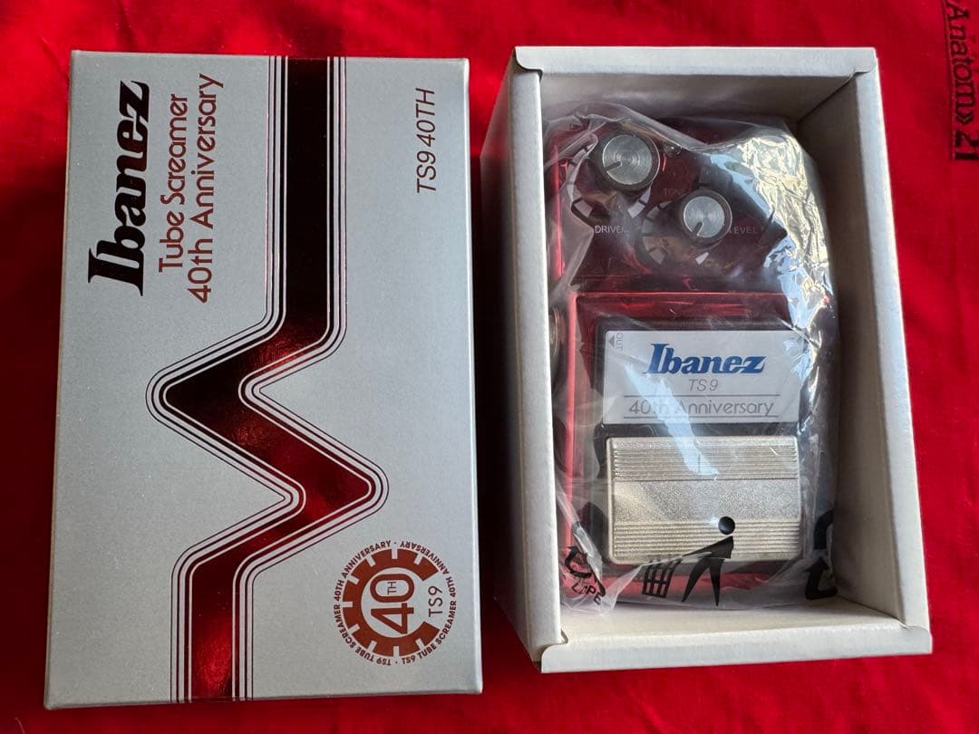 Ibanez Tube Screamer 40th TS9. 新品