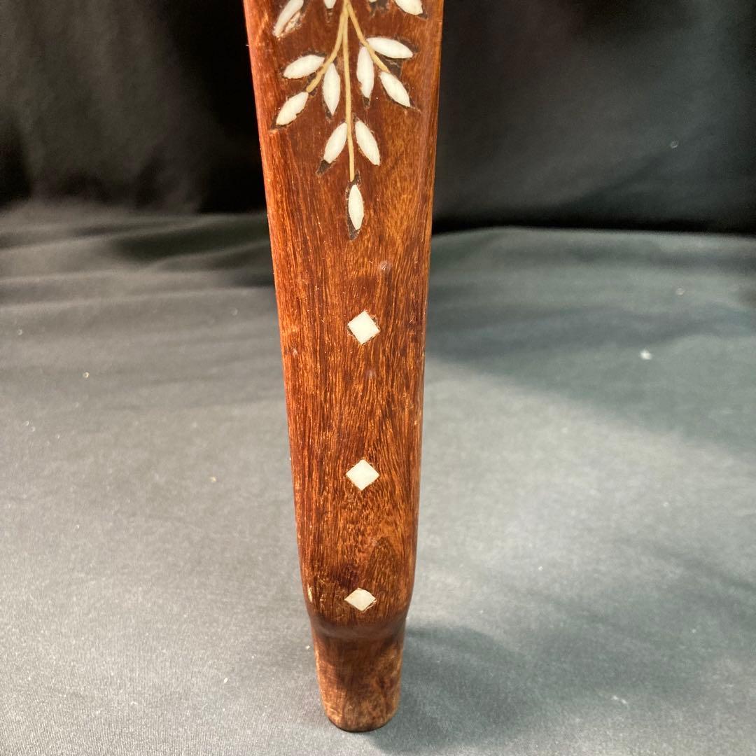 象嵌細工 アジアン家具 ローテブル インド家具 象モチーフ