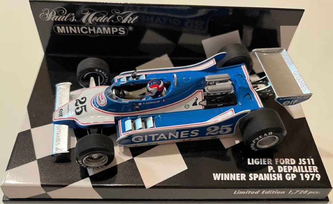 ミニチャンプス　ミニカー　F1 リジェ デパイユ、ヴィルヌーブ、トゥルーリ