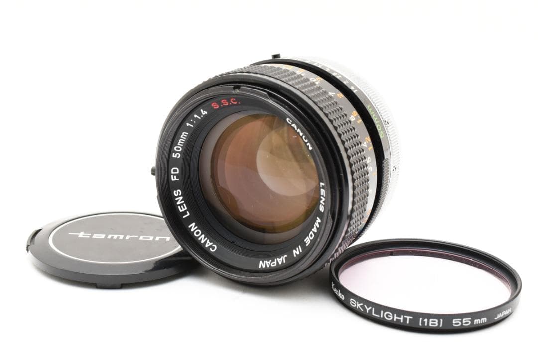 【良品】Canon FD 50mm f1.4 S.S.C. 単焦点 #E01