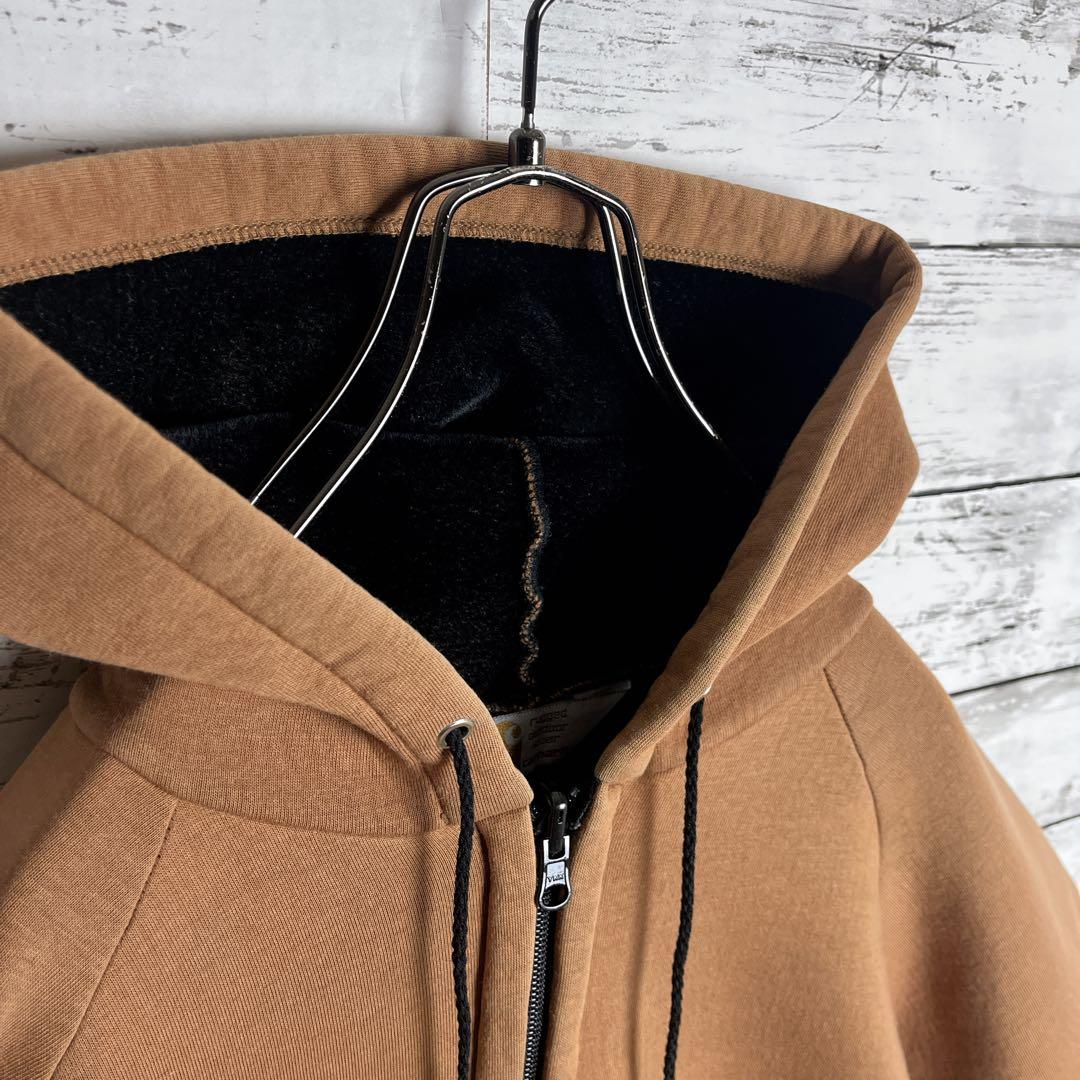 Carhartt◎ダックカラー 超人気色 フルジップ パーカー D277