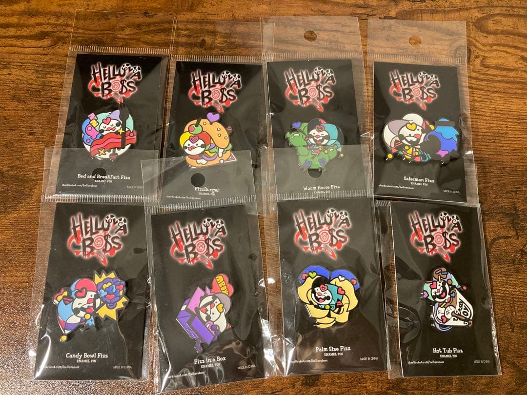 「Helluva Boss」【公式】へルヴァボス フィッザローリィピンバッジ