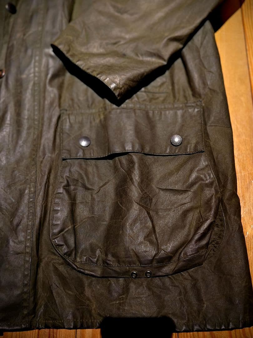 Barbour バブアー オイルジャ A200 BORDER C44/112CM