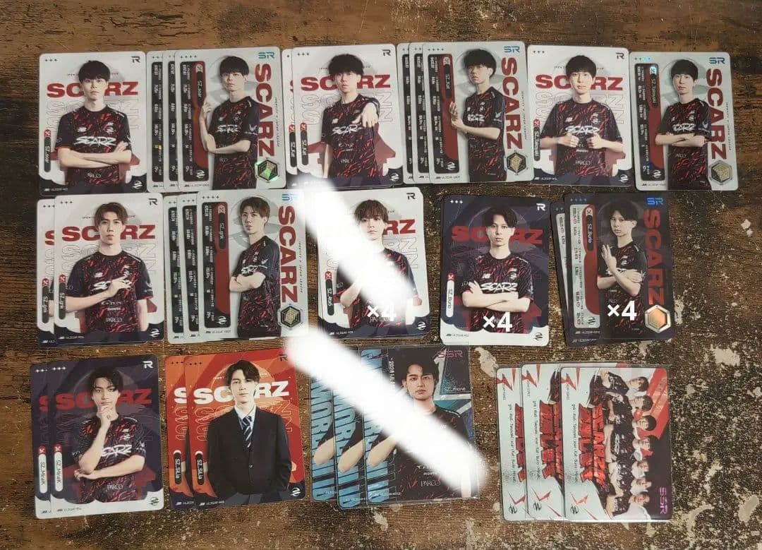 IJLカード まとめ売り ZETA チーム 第五人格 Identity5 V