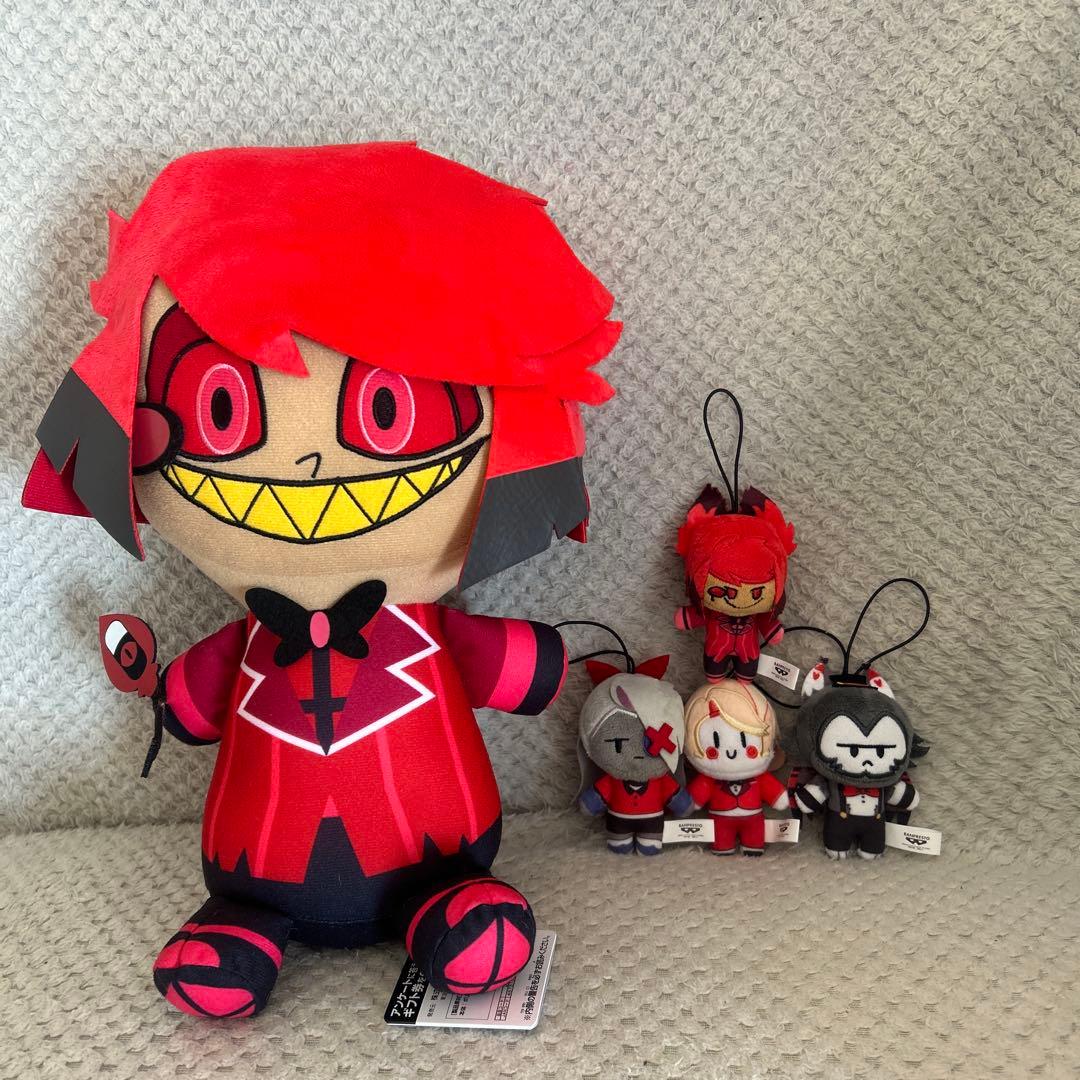 ハズビンホテルへようこそ ほわぬい 4種 Alastor めちゃもふぐっと