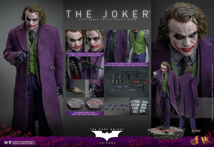 新品未開封 ホットトイズ HotToys DX32 ジョーカー JOKER