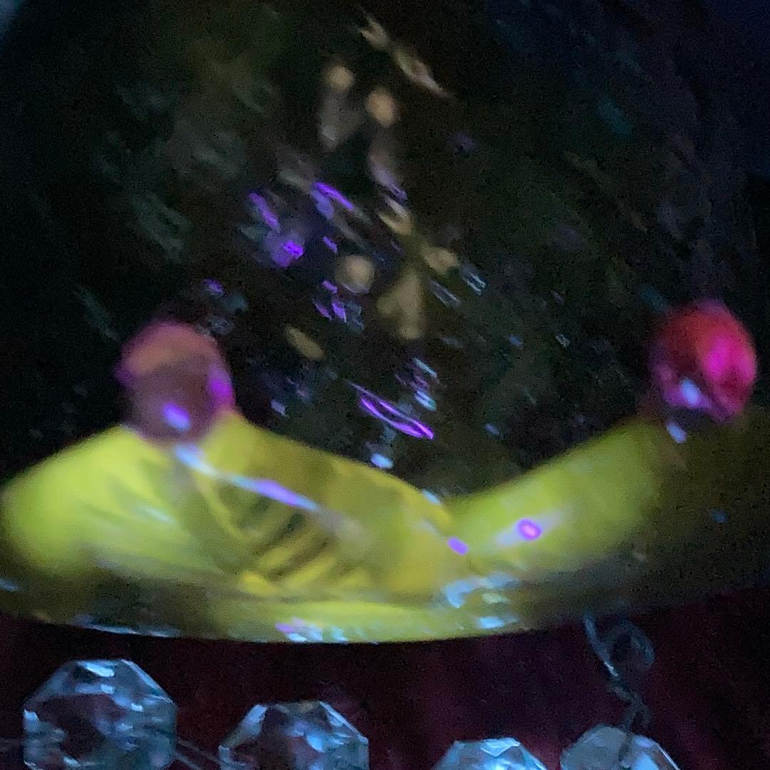 （専用）ムラーノガラス　【王様の帽子】　アンティーク　ランプシェード　1920年