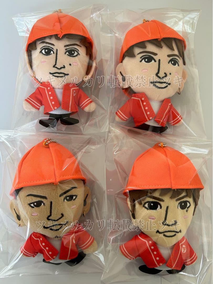 GENERATIONS ぬいぐるみ 4体