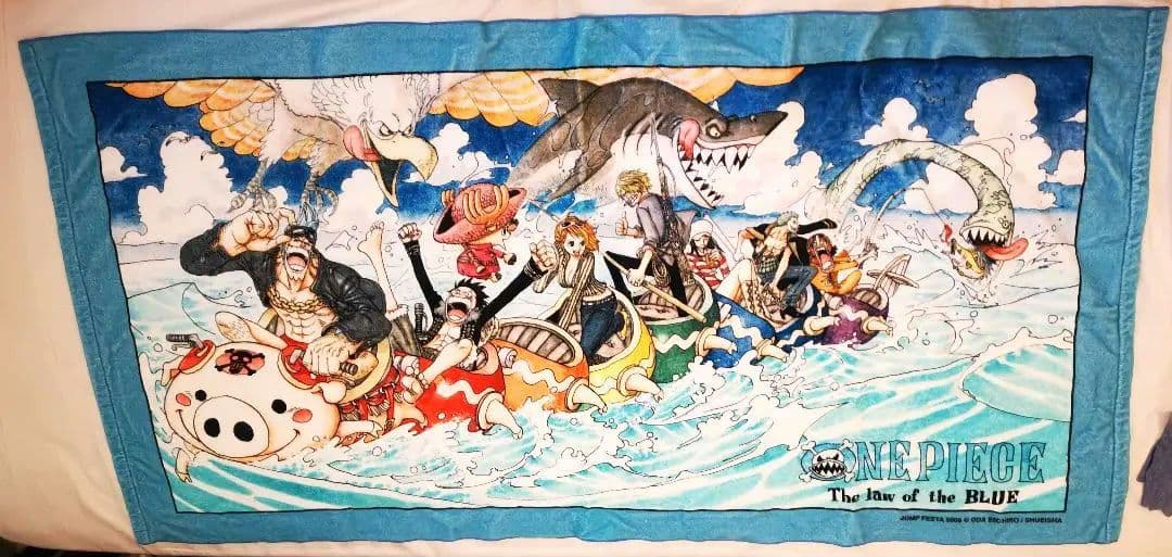 ONE PIECE ワンピース ビッグタオル ジャンプフェスタ タオルケット