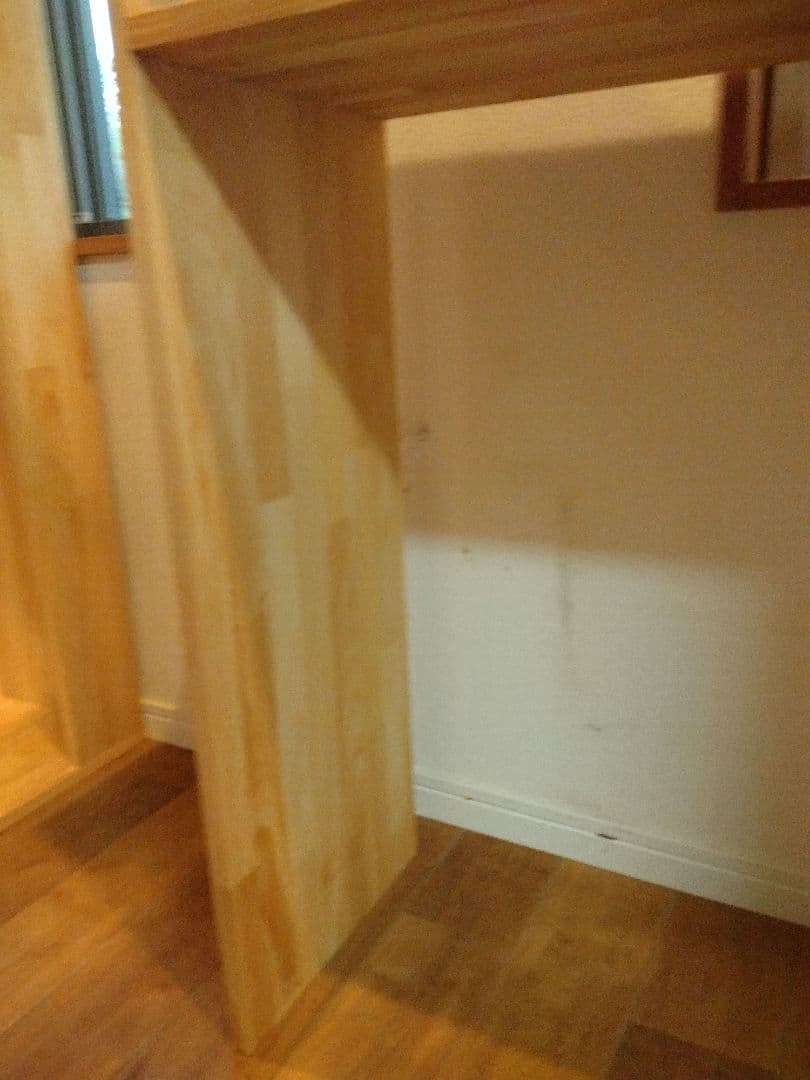 木製　ハンドメイド　オーダー　コの字　キヌカ　棚　シェルフ　ラック　水槽台